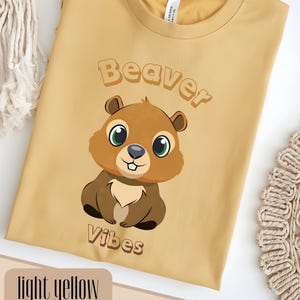 Cartoon Beaver Kids Shirt: Unisex Children&#39;s Hoodie, Soft Cotton Blend