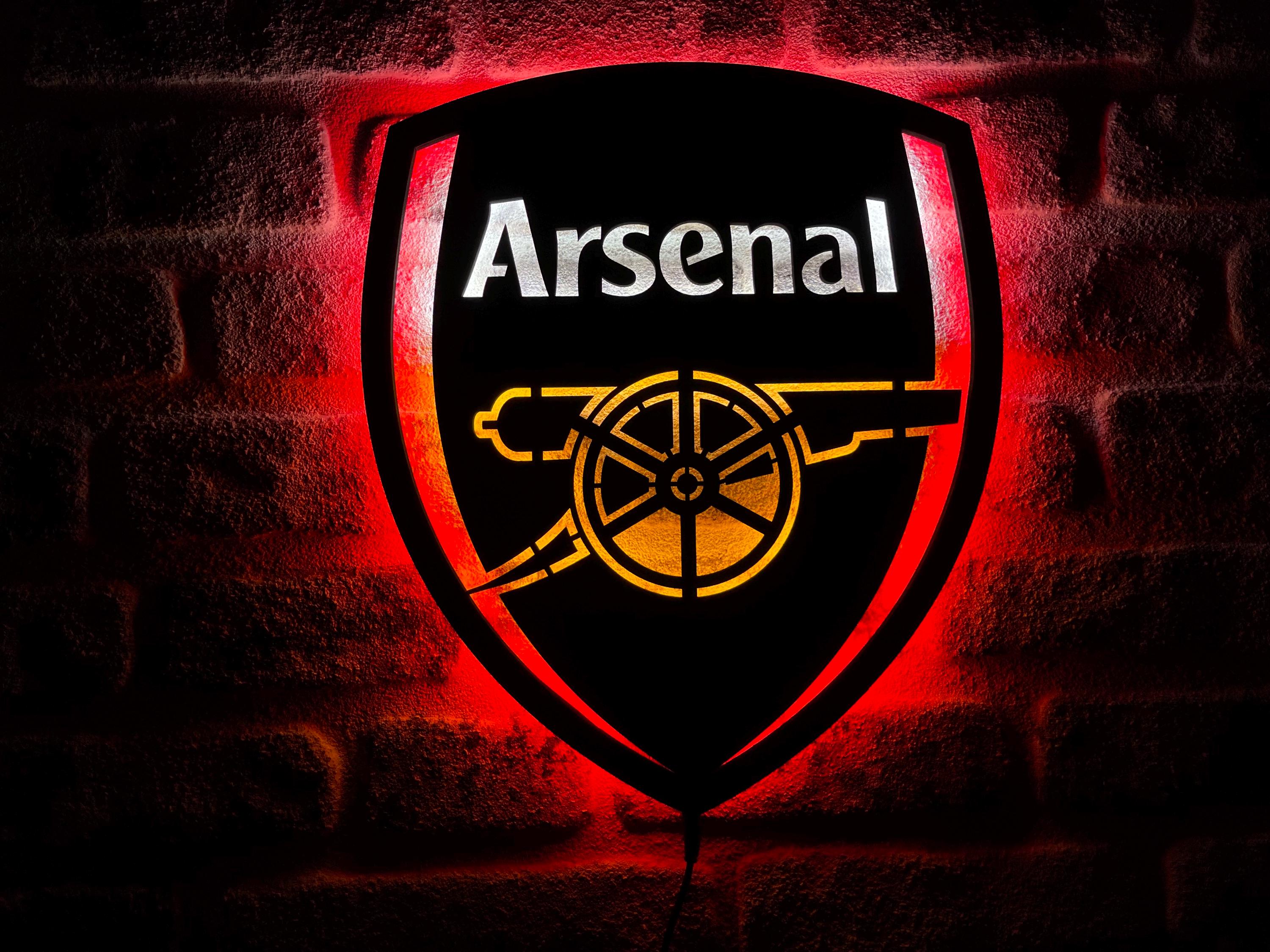 Arsenal エンブレム型壁掛け飾り アーセナル サッカー Arsenal エンブレム型壁掛け飾り アーセナル サッカー Arsenal