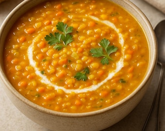 No Soup for You! Mulligatawny Soup (Spiced Indian Lentil Soup)