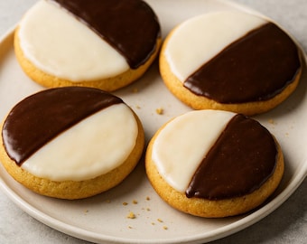 Black & White Cookies -- Classic New York Cookie Harmony