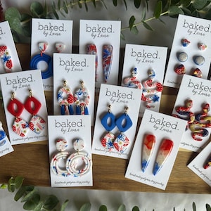Stars and Stripes | Patriotic Earrings