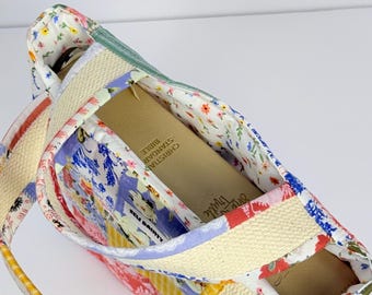 Quilted Bible Tote Bag | Christian Gift Carry Case Fits She Reads Truth Bibles