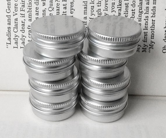 round tin box