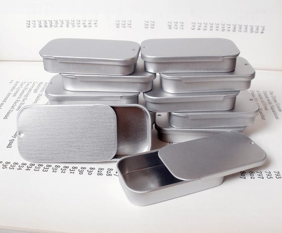 Mini sliding lid tins discount