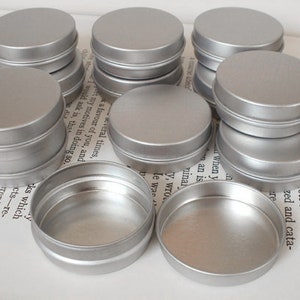 Small Metal Tin, 15ml Tin Box, Small Container, Small Storage Box image 2