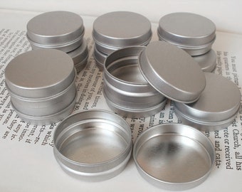 Small Metal Tin, 15ml Tin Box, Small Container, Small Storage Box