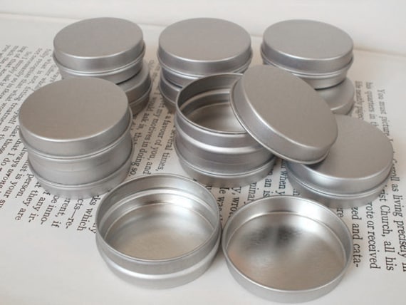 Small Metal Tin, 15ml Tin Box, Small Container, Small Storage Box