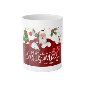 Santa Christmas Coffee Mug: Festive Holiday Drinkware