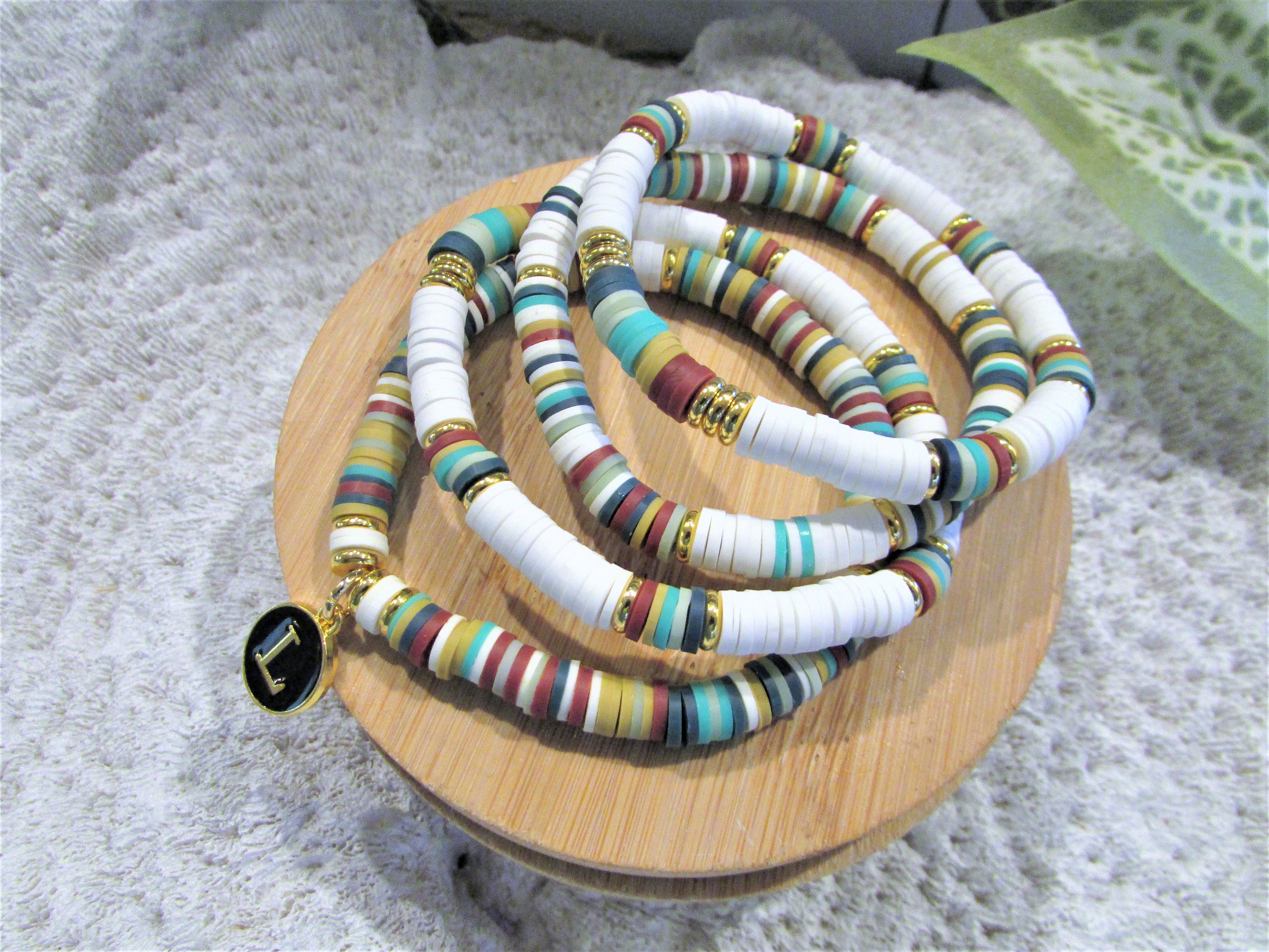 American Flag Bracelet Set - Stretch Bead Bracelet For Men & Women, Patriotic Gift - View #9