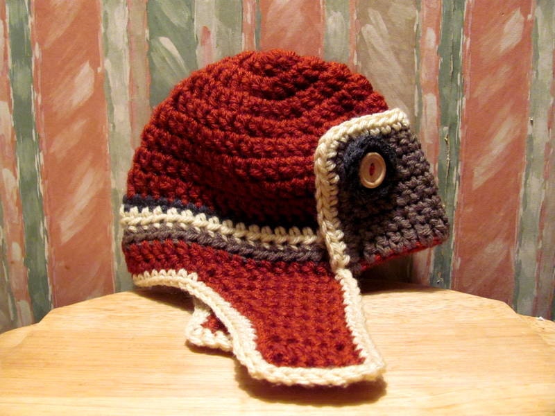 Crochet Baby Ear Flap Hat Pattern | Baby Bomber Hat Tutorial | Aviator Hat Instructions  Baby Boy Hat | Baby Girl Hat | crochet hat pattern