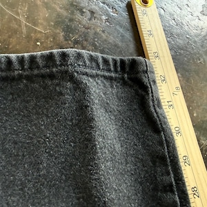 Vintage Wrangler Jeans Faded Black Straight Leg Denim Made in USA Mens 36x34 image 10