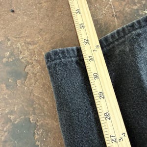 Vintage Wrangler Jeans Cowboy Cut Faded Black Jeans Mens 35x34 Made in USA image 8