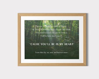 Tarzan “You'll Be In My Heart” Digital Print (Horizontal)