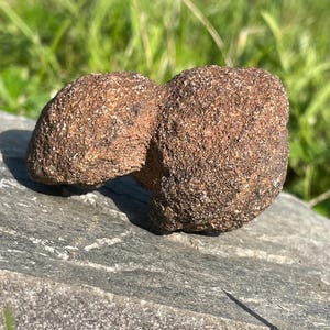 Moqui Marbles Wedding Couple, Very Rare! Natural Moqui Marbles