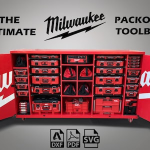 CUSTOM MILWAUKEE PACKOUT Toolbox - The Ultimate Packout Caddy Build Plans