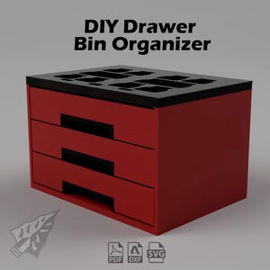 CAJÓN DE EMPAQUETADO DIY - Caja de herramientas Milwaukee personalizada - Planos digitales