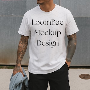 Comfort Colors 1717 Mockup, White Shirt Mockup, Comfort Colors Tee, C1717 Mockup, White 1717 Mockup, Comfort Color Shirt, Instant Download