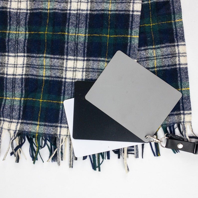 Bufanda Pendleton Vintage a cuadros verdes y blancos unisex para hombre y mujer. imagen 12