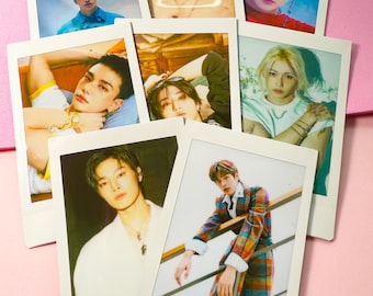 Polaroid misteriosa de Stray Kids: regalo para un fan del Kpop con artículos de SKZ
