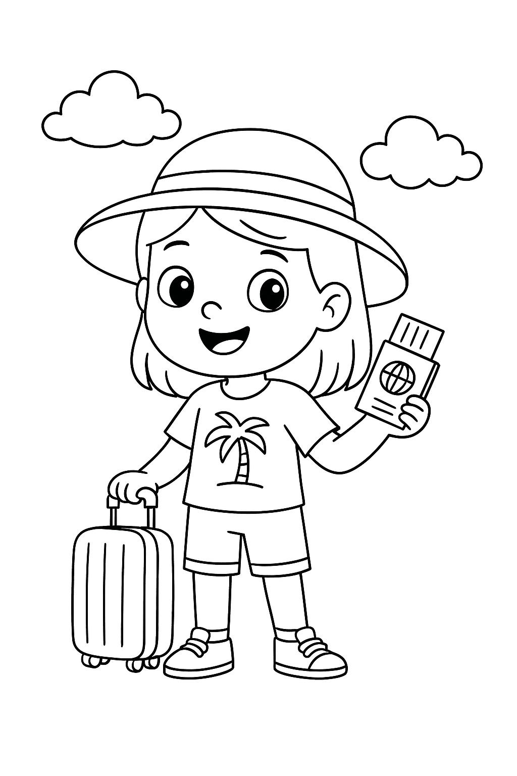  20 Summer Coloring Pages for Kids 