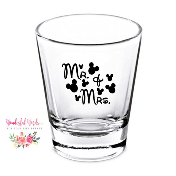 Wedding Shot Glasses Wedding Favors Personalized Shot Etsy