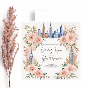 New York Wedding Invite | New York City Wedding | NYC Wedding Invite | NYC Wedding | nyc Save the Date | nyc invite | Wedding Invite | nyc