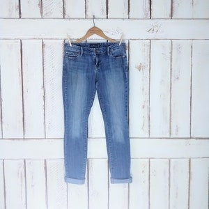 90s vintage blue jean denim skinny jeans Lucky Brand