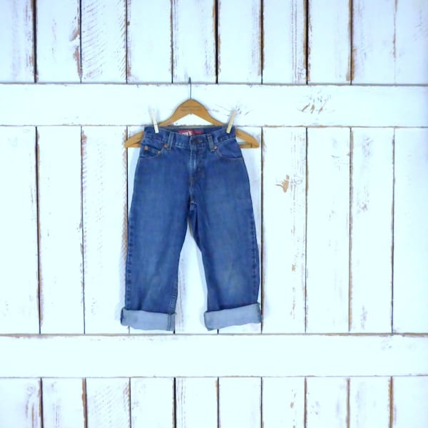 Enfants/enfants 550 Levis relaxé s’adapter jeans en denim bleu/Levi Strauss jeans/9 slim