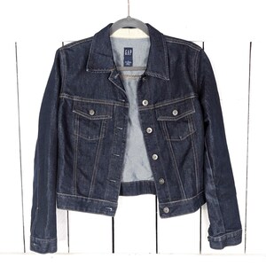 90s GAP dark blue denim  jean jacket