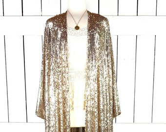 plus size sequin cover up
