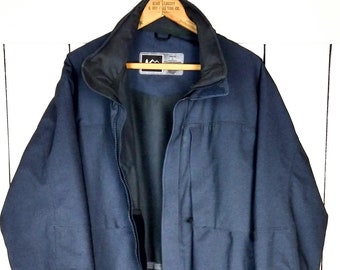 Mens blue REI windbreaker jacket