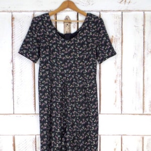 90s vintage floral short sleeve wide leg jumpsuit romper