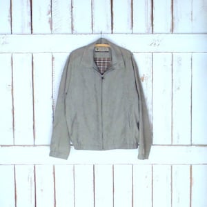 Columbia Sportswear tan/taupe beige faux suede bomber jacket/Columbia Sportswear Company/xlarge