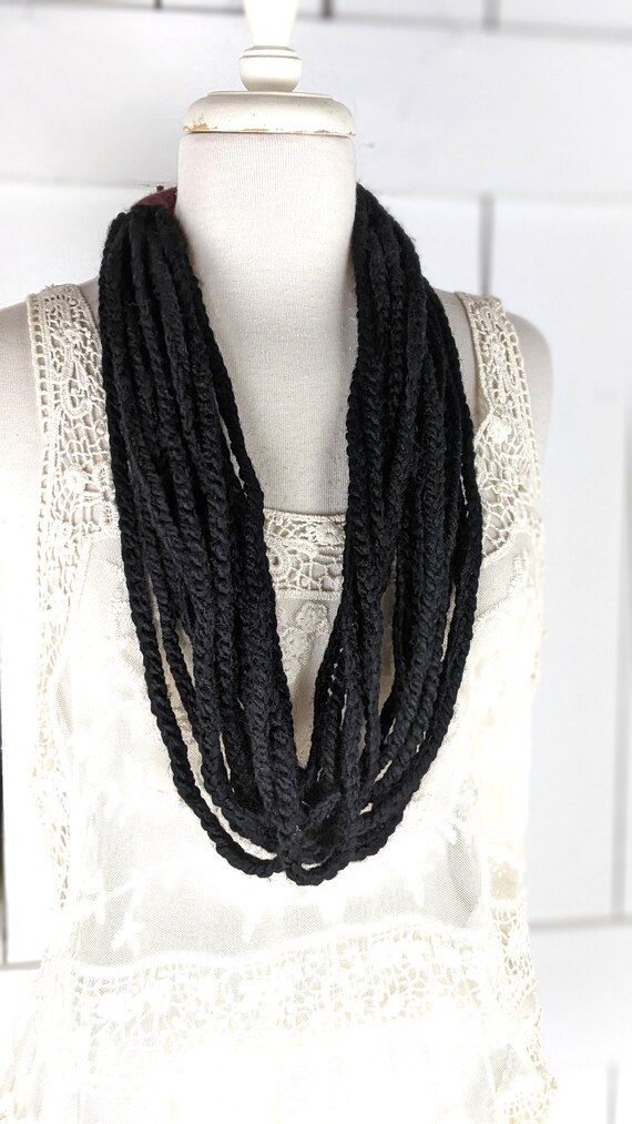 Braided rope scarf discount