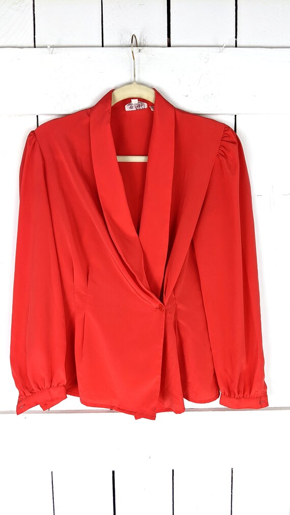 Anne klein red blazer online