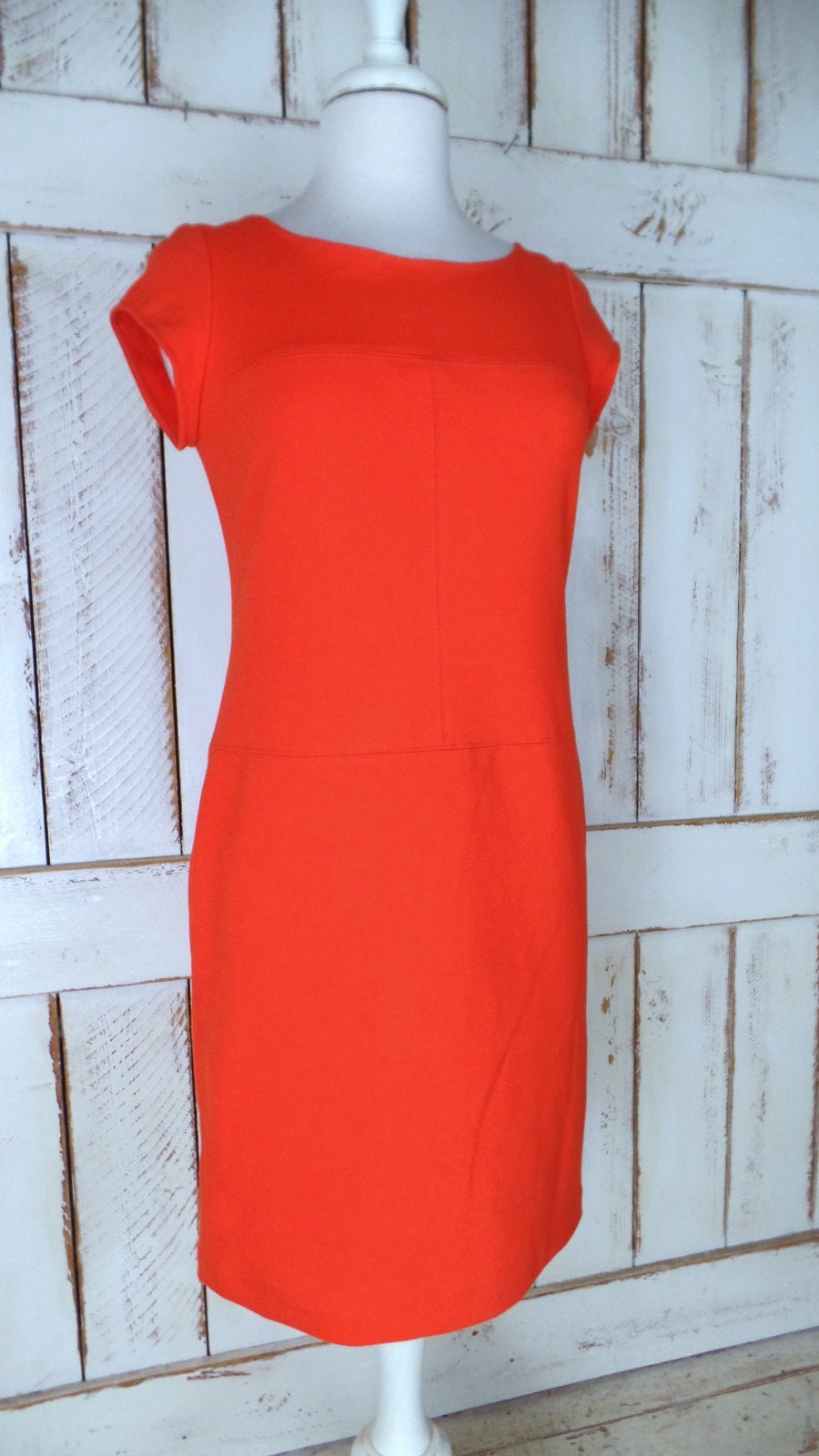 Banana republic orange dress hotsell