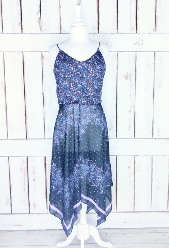 beaded birthday dress Gorgeous Blue Tulle Sequin Beaded Short Birthday Party Dress A Line  Homecoming Dress main image 1