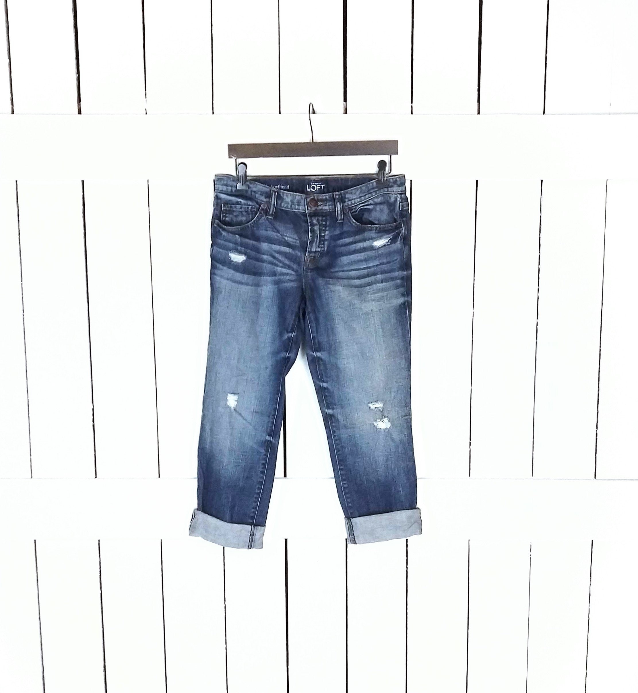 Ann Taylor Loft Distressed Faded 