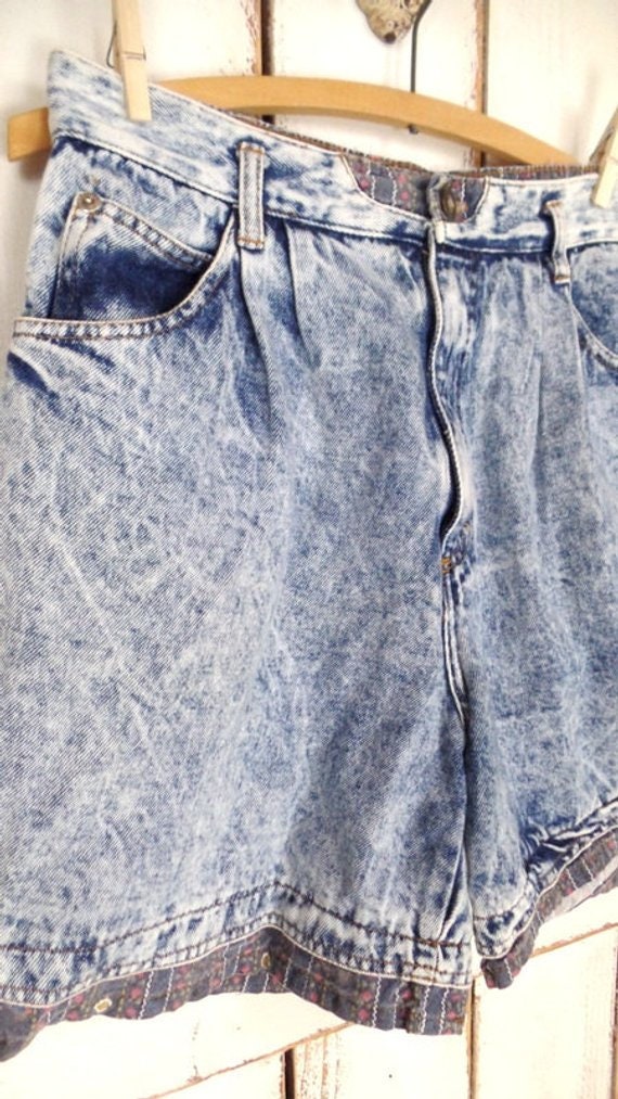 Vintage Acid/stone Wash Blue Denim Jean 