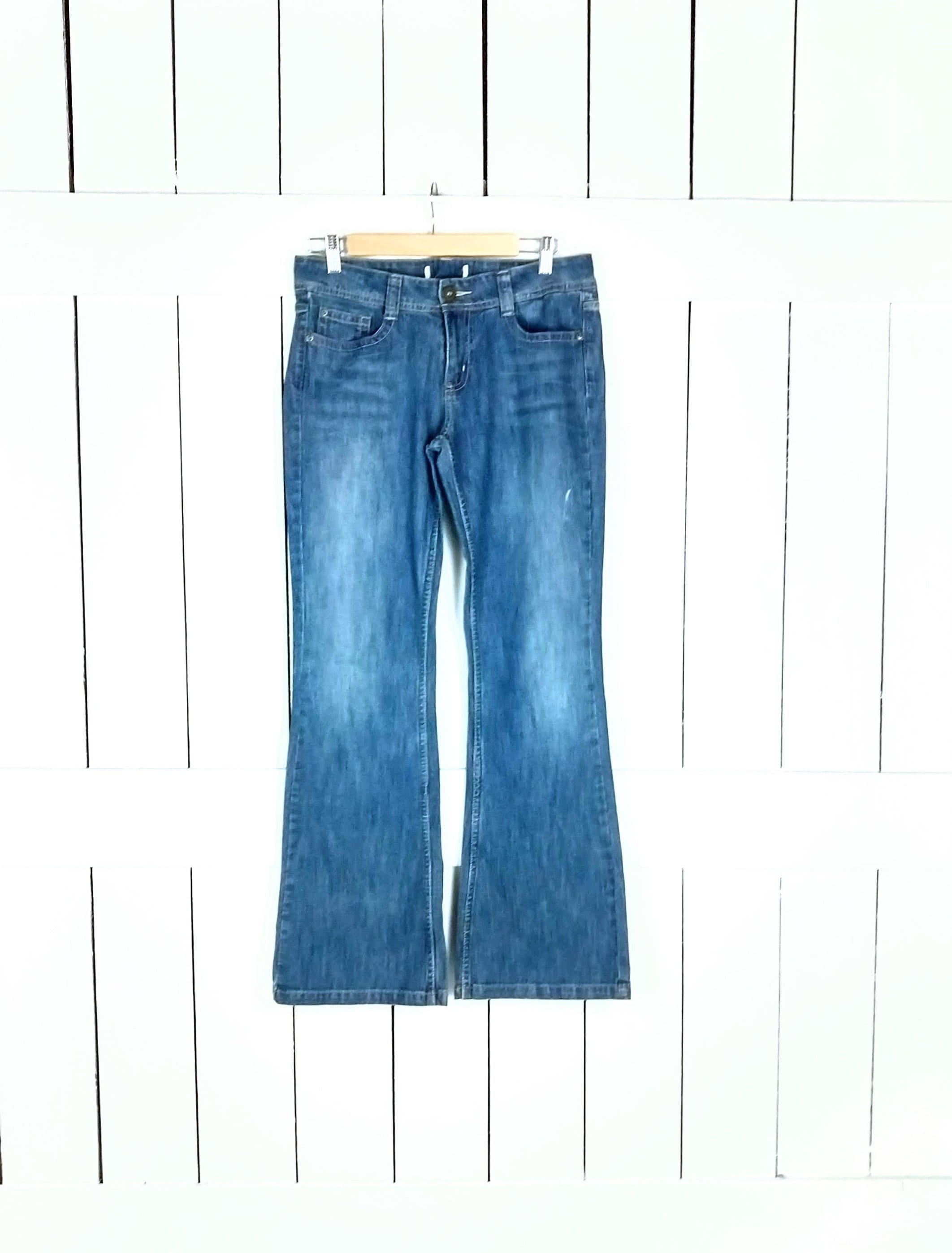 Levi’s 90s Boot Cut Flare Denim Pants 90s Blue Jean Denim Boot Cut/flare Low Rise Stretch Jeans/11