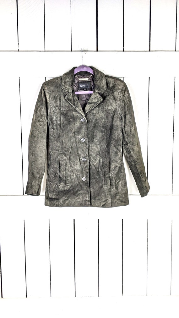 Vintage leather blazer Express - Gem