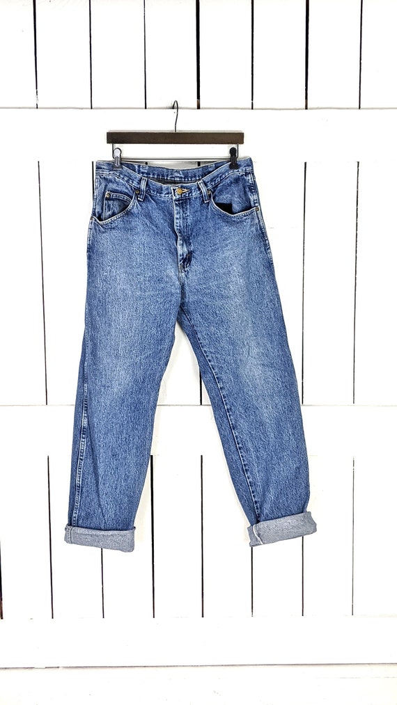 Wrangler regular fit blue denim jeans