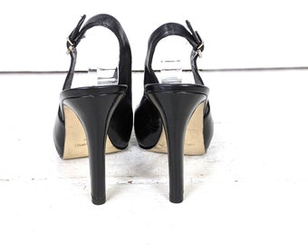 Escarpins Noirs Nine West Taille 6 UK - Occasion, Talons Hauts, Style Classique