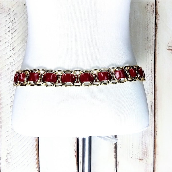 Gold Chain Belt Etsy