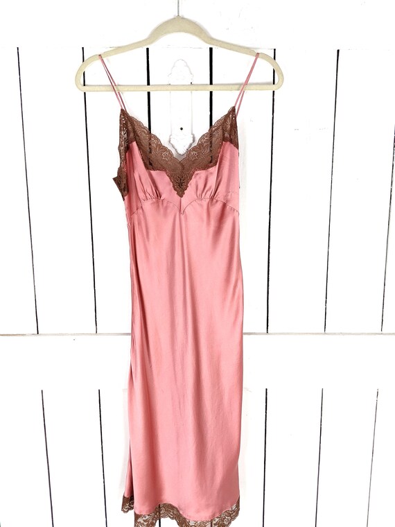 Vintage Victoria's Secret dusty rose blush pink s… - image 2