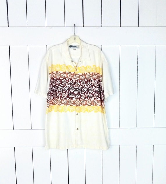 90's vintage ONeill Hawaiian button down short sle