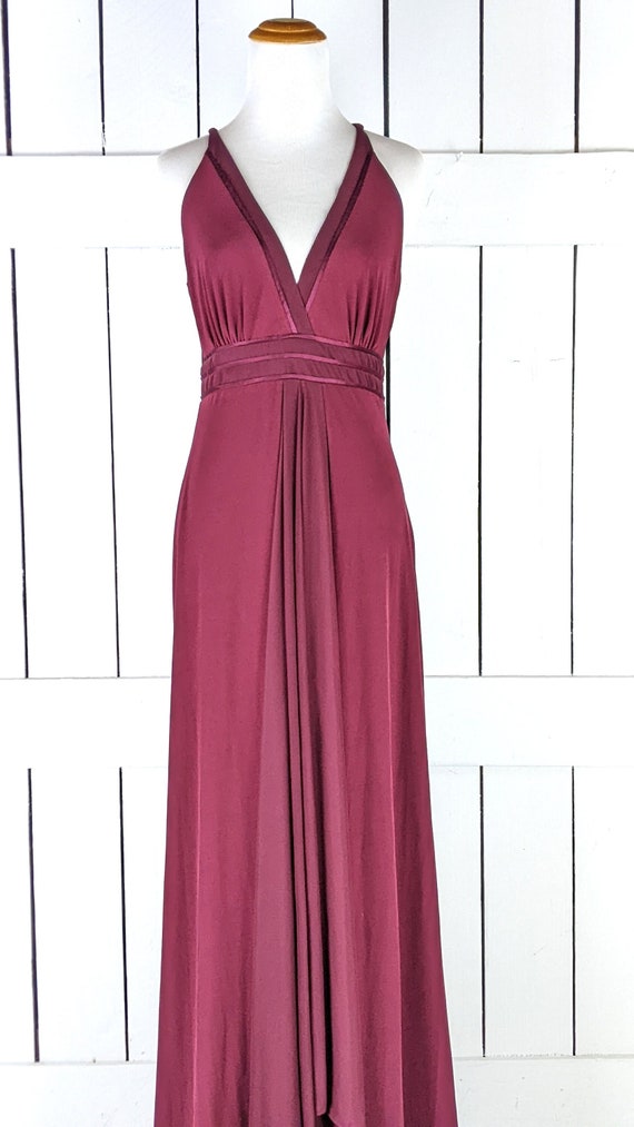Calvin klein maroon dress cheap