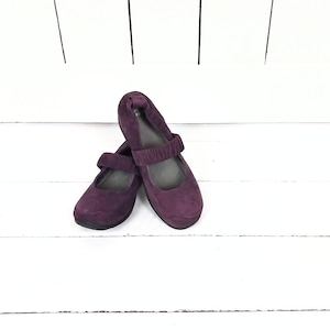 Dansko suede leather mary jane slip on walking shoes