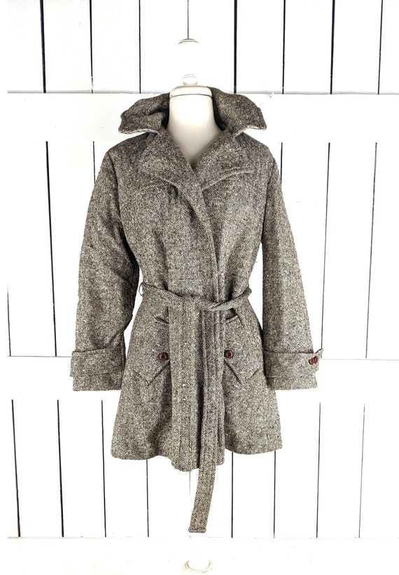 Vintage Hooded Coat main image 1