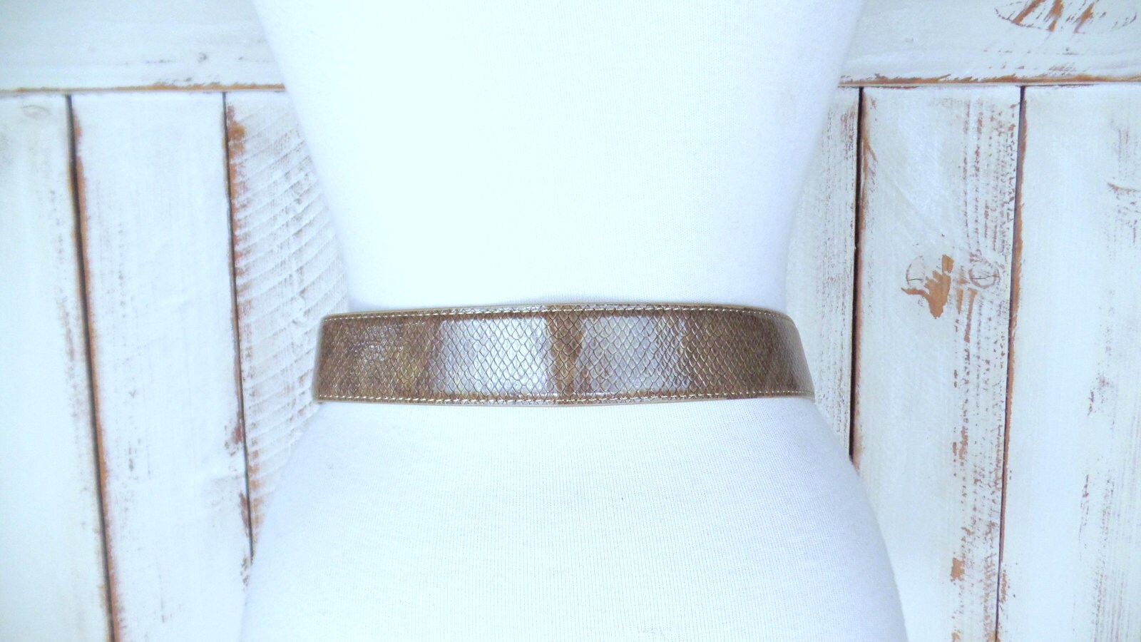 Ellen Tracy vintage Orange leather snakeskin Belt with Silver Buckle size L Ellen Tracy Belt - Etsy main image 3
